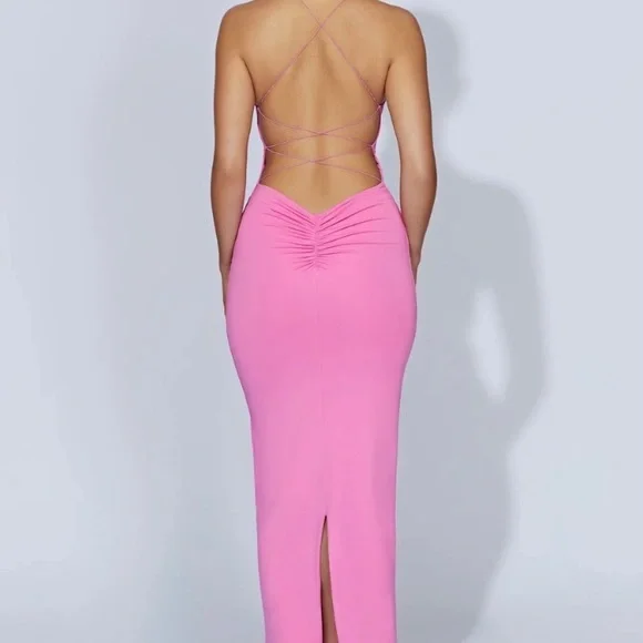 Meshki Sabine Strappy Backless Dress - Picture 2 of 8